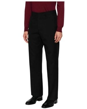 Tagliatore Broeken ,Zwart ,Katoen P-Nat Broek - Rood