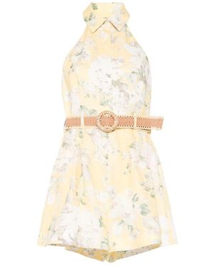 Zimmermann Playsuits - Neutre