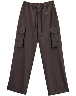 Just Cavalli Straight Trousers - Grey