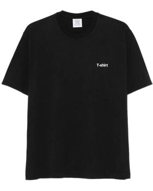 Vetements T-Shirts - Noir