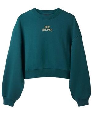 New Balance Long Sleeve Training Tops - Verde
