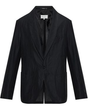 Maison Margiela Single Vent Blazer - Blauw
