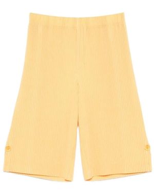 Issey Miyake Bermudas - Yellow