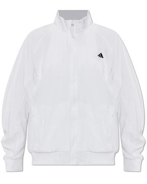 adidas Fitness ,Wit ,Tennis Walk-On Jacket