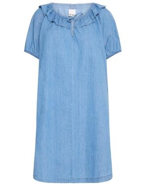 Ichi Short Dresses - Blauw