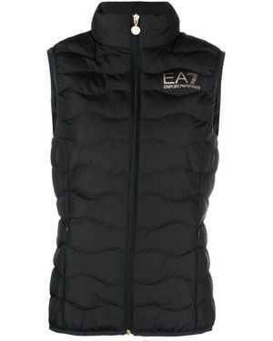 EA7 Waistcoats - Black