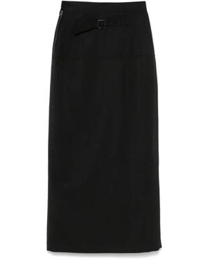 Lemaire Midi Skirts - Black