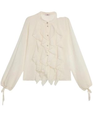 Oltre Blouses - Naturel