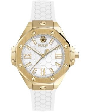 Philipp Plein Accessoires ,Wit ,Lady Royal Watch - Metallic
