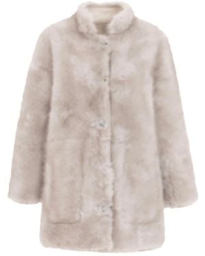 Urbancode Faux Fur & Shearling Jackets - Neutro