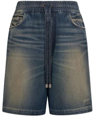 Amiri Denim Shorts - Blue