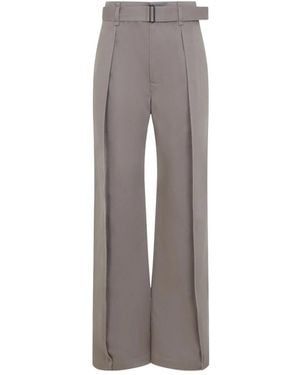 Lemaire Wide Trousers - Gris