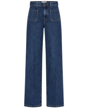 Marella Wide Jeans - Azul