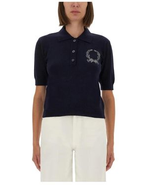 Moschino Round-Neck Knitwear - Blu