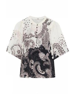 GUSTAV Overhemden ,Veelkleurig ,Blouses - Wit