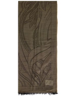 Alberta Ferretti Winter Scarves - Green