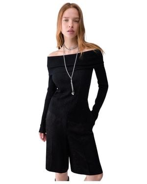 Liu Jo Truien & Vesten ,Zwart ,Wf 6099Ma 77Q2 Trui