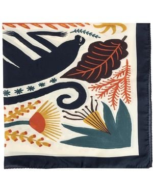 Etro Silky Scarves - Blau