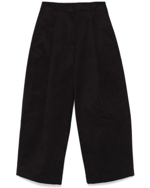 Studio Nicholson Cropped Trousers - Black
