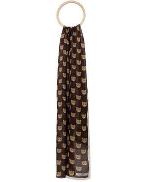 Moschino Winter Scarves - Brown
