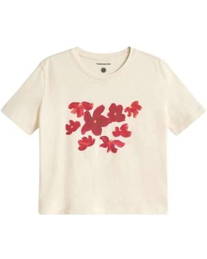 Thinking Mu Wts00526 Hanf-T-Shirt - Pink