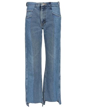 E.L.V. Denim Straight Jeans - Azul