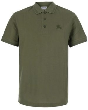 Burberry Polo Shirts - Verde
