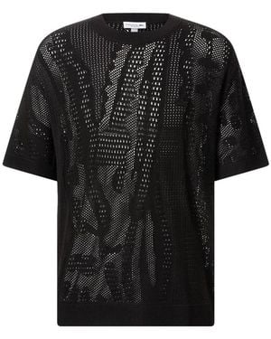 Lacoste Ronde Hals Knitwear - Zwart