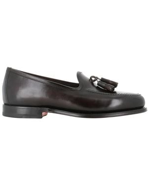 Santoni Loafers - Nero