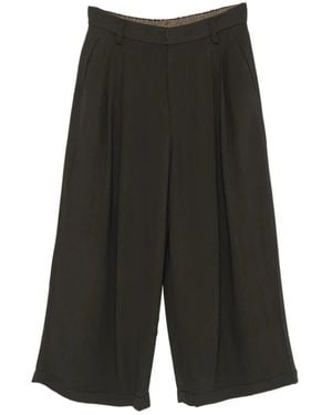 Ziggy Chen Wide Trousers - Black