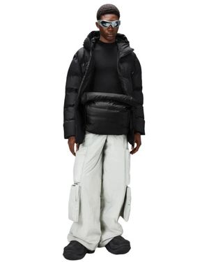 Rains Alta Puffer Parka - Zwart