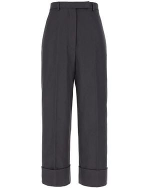 Thom Browne Straight Trousers - Blauw