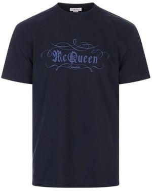 McQueen T-Shirts - Azul