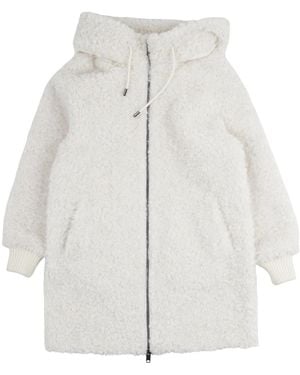 Diego M Faux Fur & Shearling Jackets - White