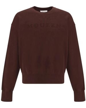 McQueen Sweatshirts - Brown