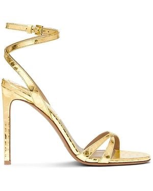 Michael Kors High Heel Sandals - Metallic