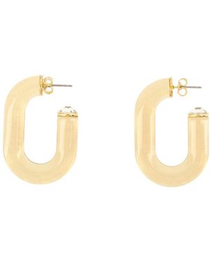 Rabanne Accessoires ,Geel ,Oorbellen - Metallic
