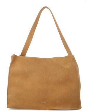 Studio Nicholson Tassen ,Bruin ,Suède Doublet Suede Tote