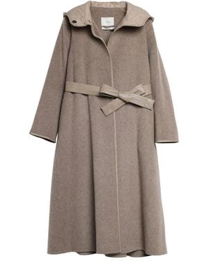 ViCOLO Belted Coats - Marrone