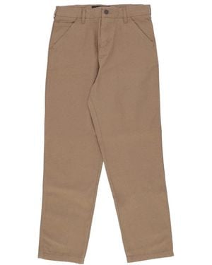 Iuter Straight Trousers - Brown