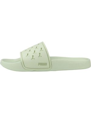 PUMA Cut out sliders - Grün