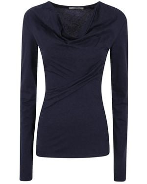 Paloma Wool Tops ,Blauw ,Katoen Junco Top