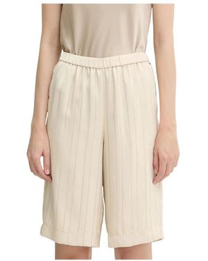 ARMANI EXCHANGE High Waist Shorts - Natur
