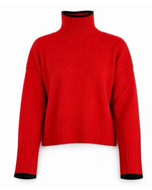Pinko Falkland Turtleneck Sweater - Rood