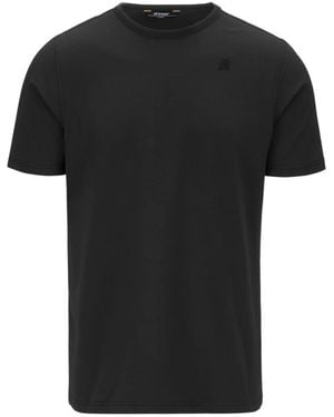 K-Way T-Shirts - Black