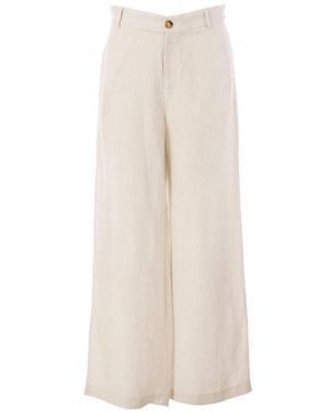 JC Sophie Wide Trousers - Neutro