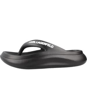 Karl Lagerfeld Flip Flops - Negro