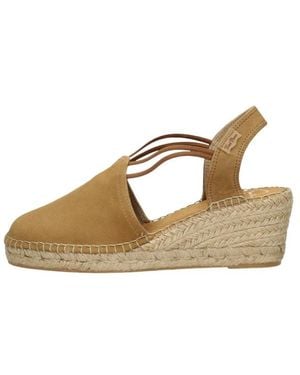 Toni Pons Schoenen ,Bruin ,Leer Tremp Wedge - Naturel