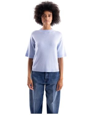 Marella Round-Neck Knitwear - Bleu