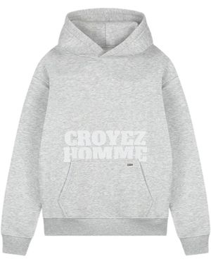 Croyez Hoodies - Gris